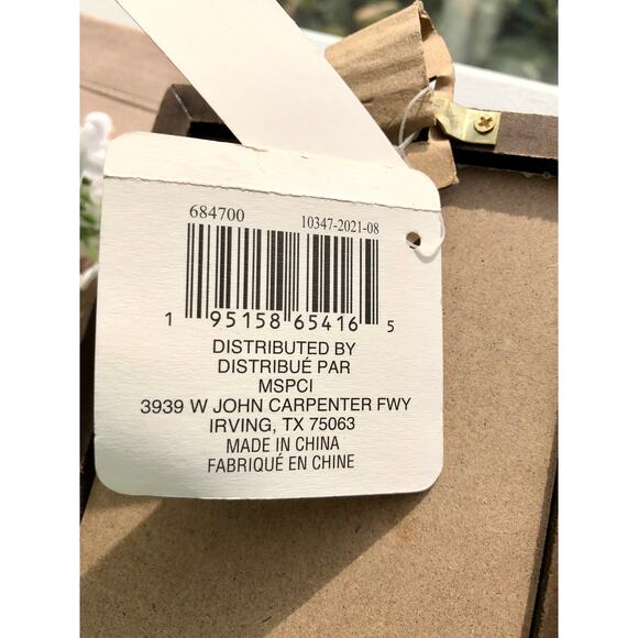 NWT Ashland Heritage Home Framed Post Wall Hanging Rustic Country Chic Decor - Picture 7 of 8